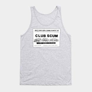 Club Scum Advertisement (from Hobgoblins) Tank Top